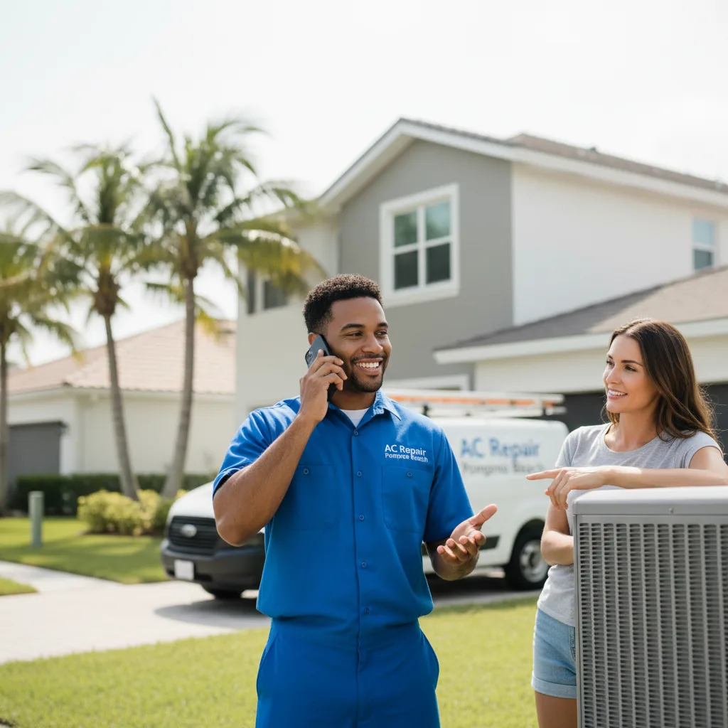 AC Repair Pompano Beach customer support in Herlong